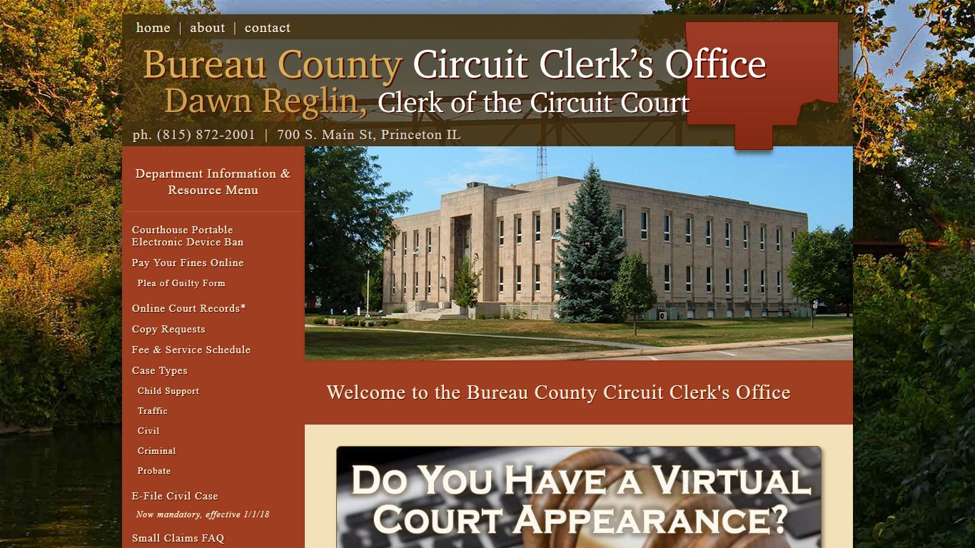 Bureau Co. Circuit Clerk's Office | Princeton, IL